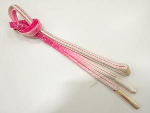 未使用品　正絹　手組帯締め